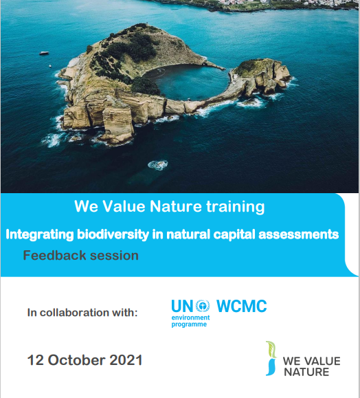 Open deadline to contribute to the development of We Value Nature training resources