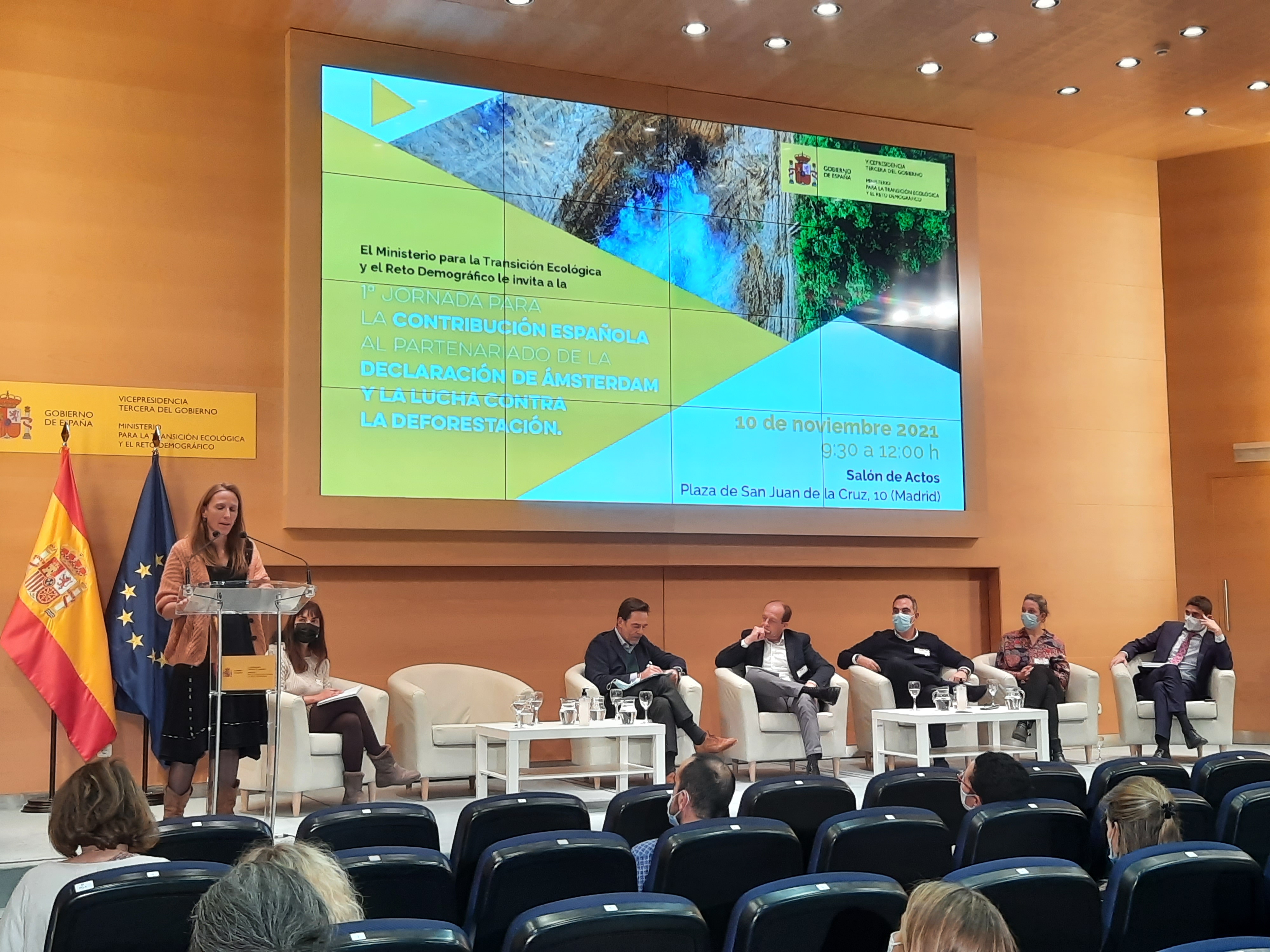 The 1st Conference for the Spanish contribution to the partnership of the Amsterdam Declaration and the fight against deforestation has been held