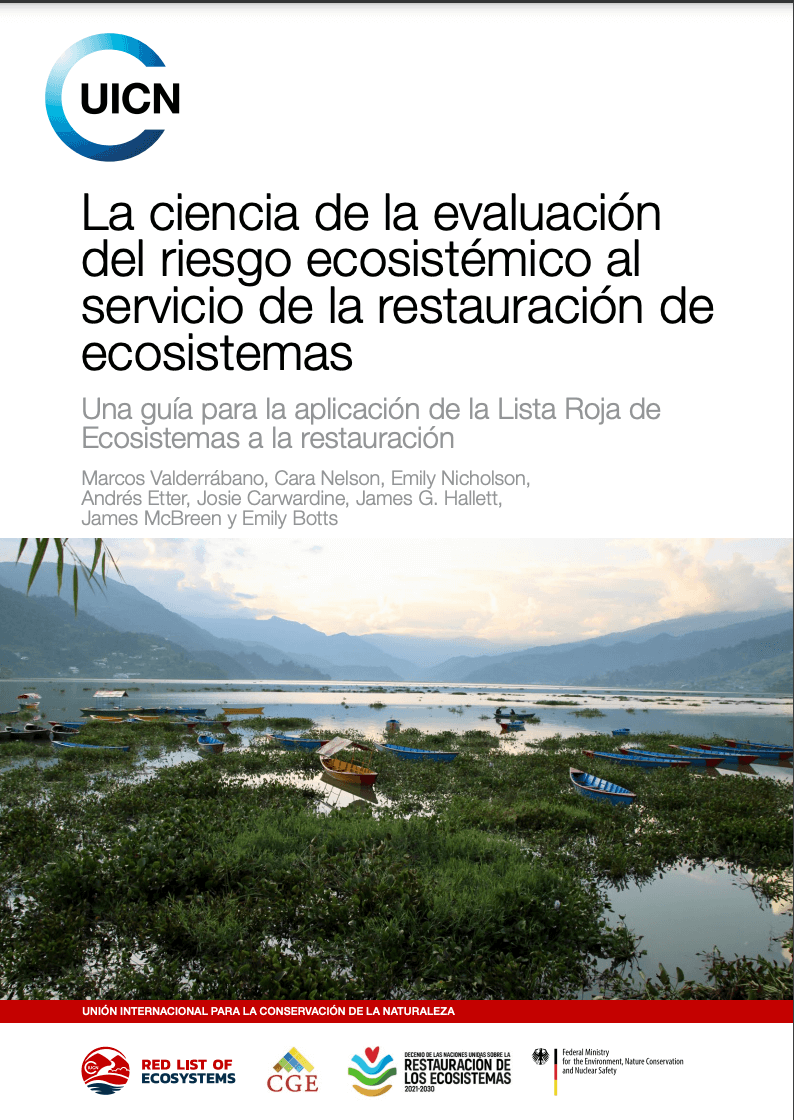 La ciencia de la evaluación del riesgo ecosistémico al servicio de la restauración de ecosistemas