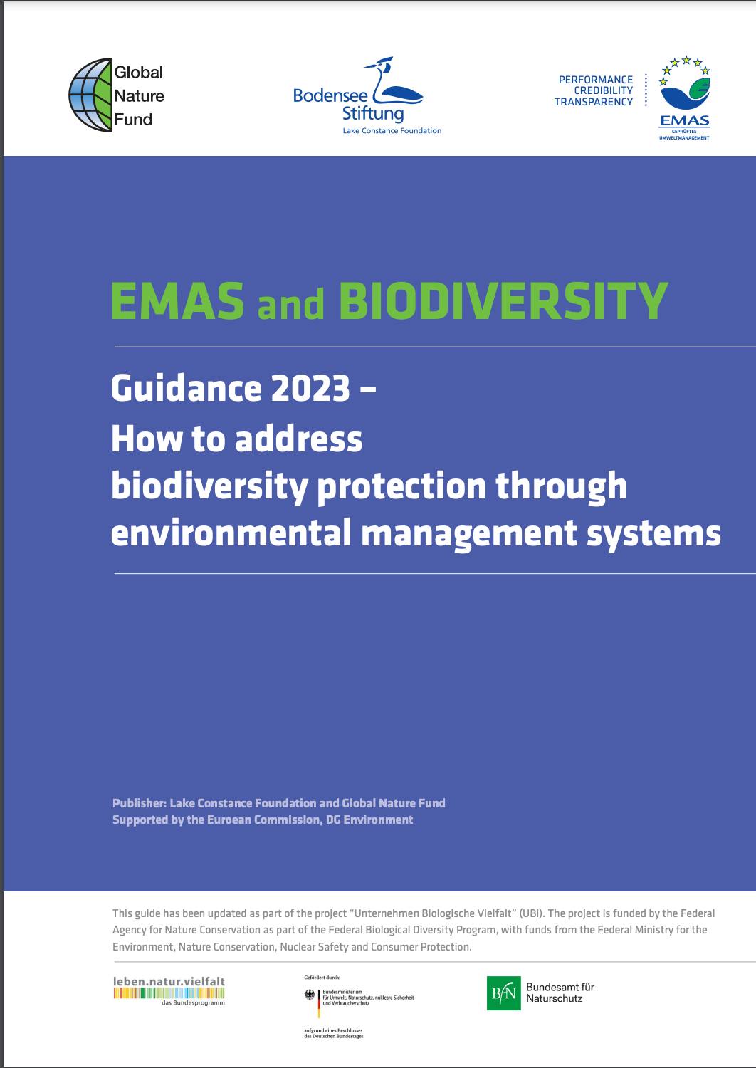How to address biodiversity protection through environmental management systems