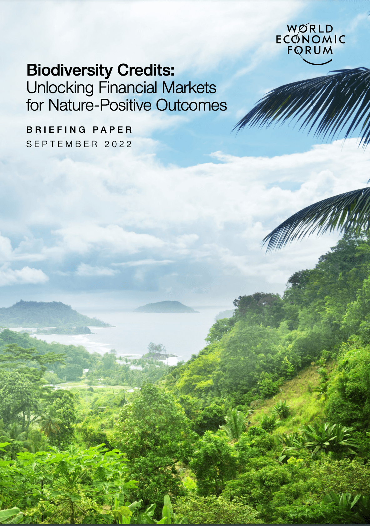Biodiversity Credits: Unlocking Financial Markets for Nature-Positive Outcomes