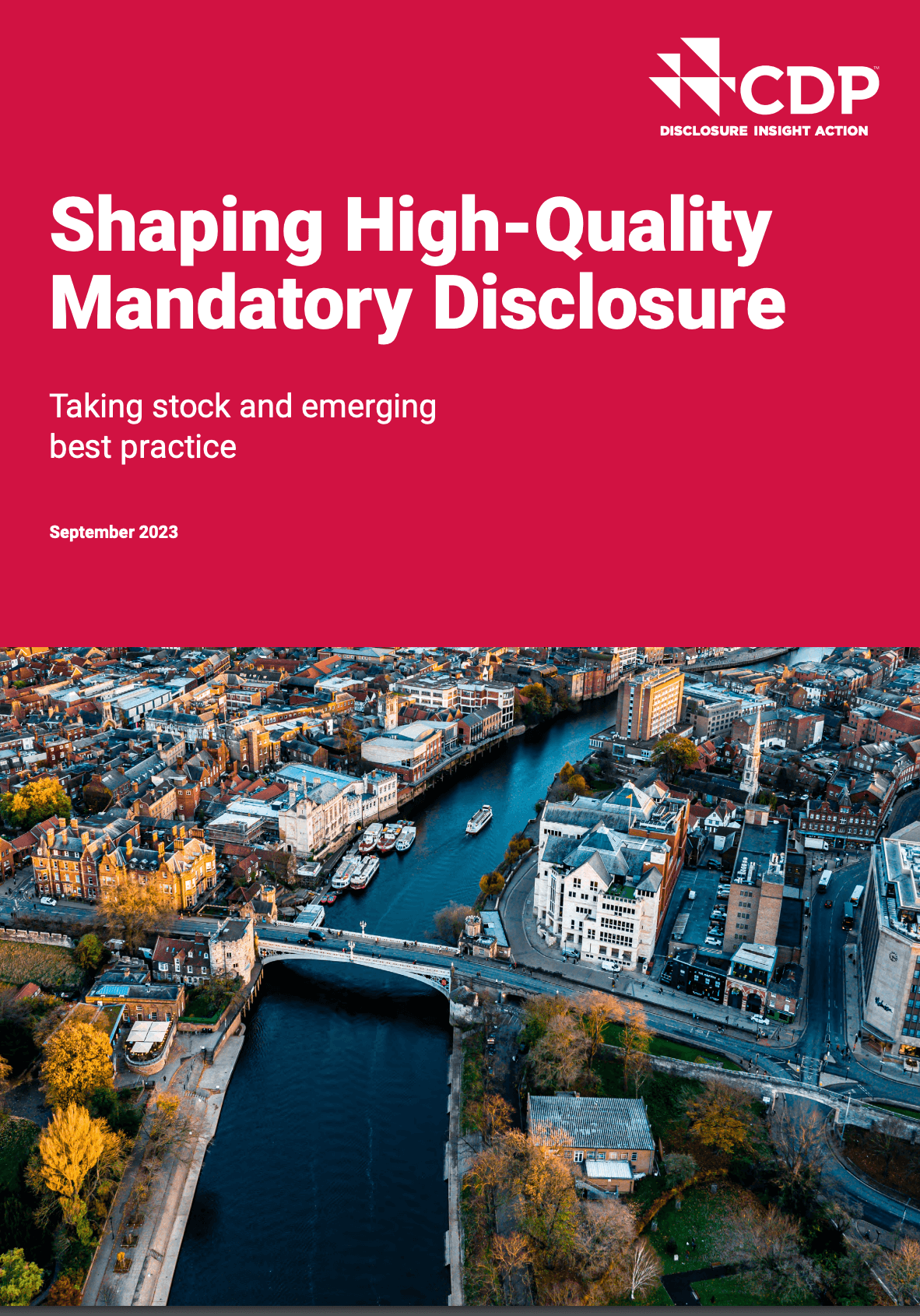 Shaping High-Quality Mandatory Disclosure. Taking stock and emerging best practice