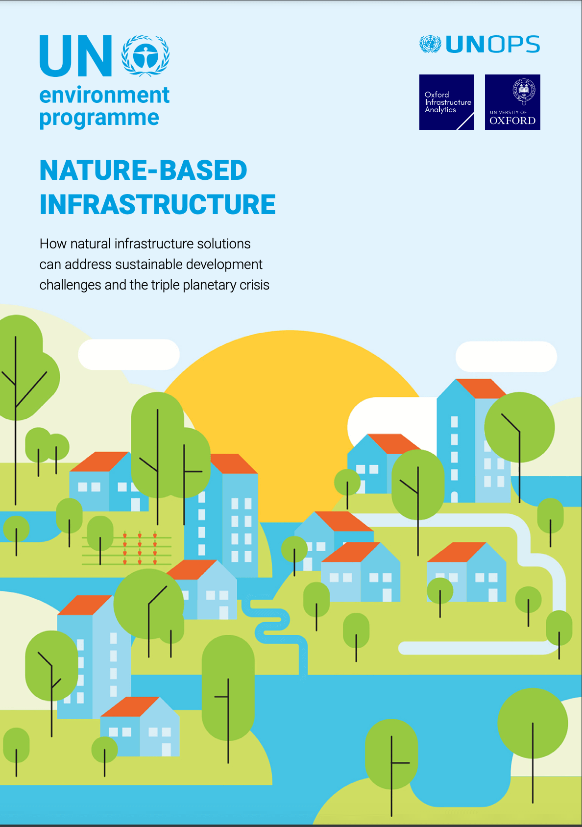 Nature-based infrastructure. How natural infrastructure solutions can address sustainable development challenges and the triple planetary crisis