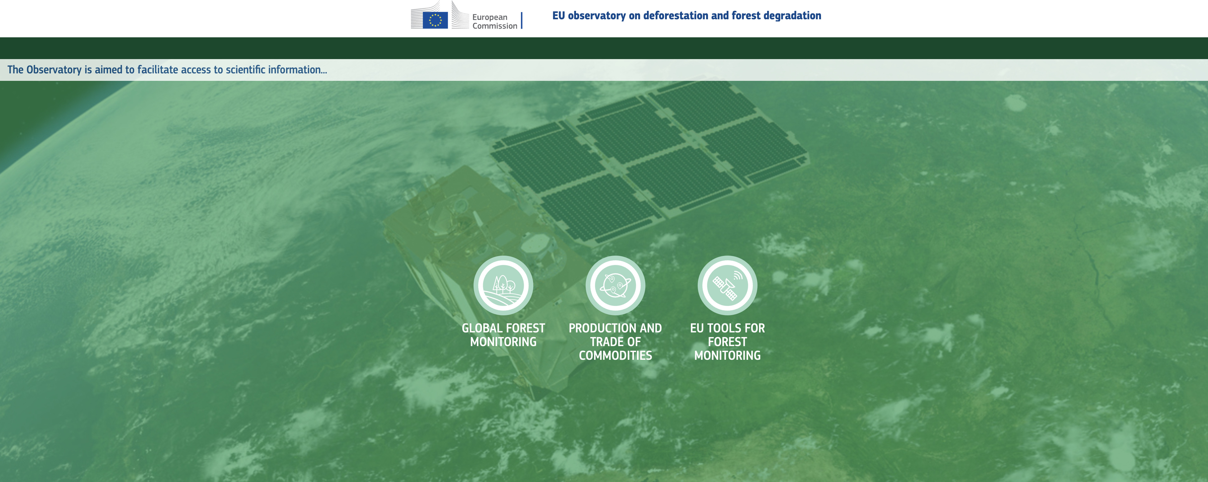 EU Observatory on Deforestation and Forest Degradation