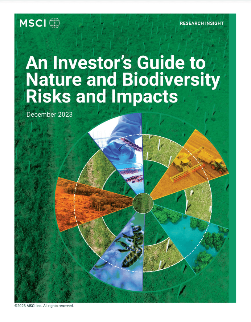 An investors guide to nature and biodiversity risks and impacts