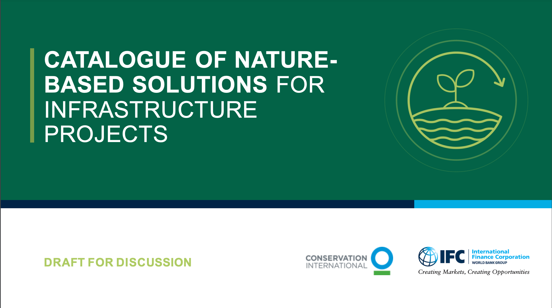 Catalogue of Nature-based Solutions for infrastructure projects