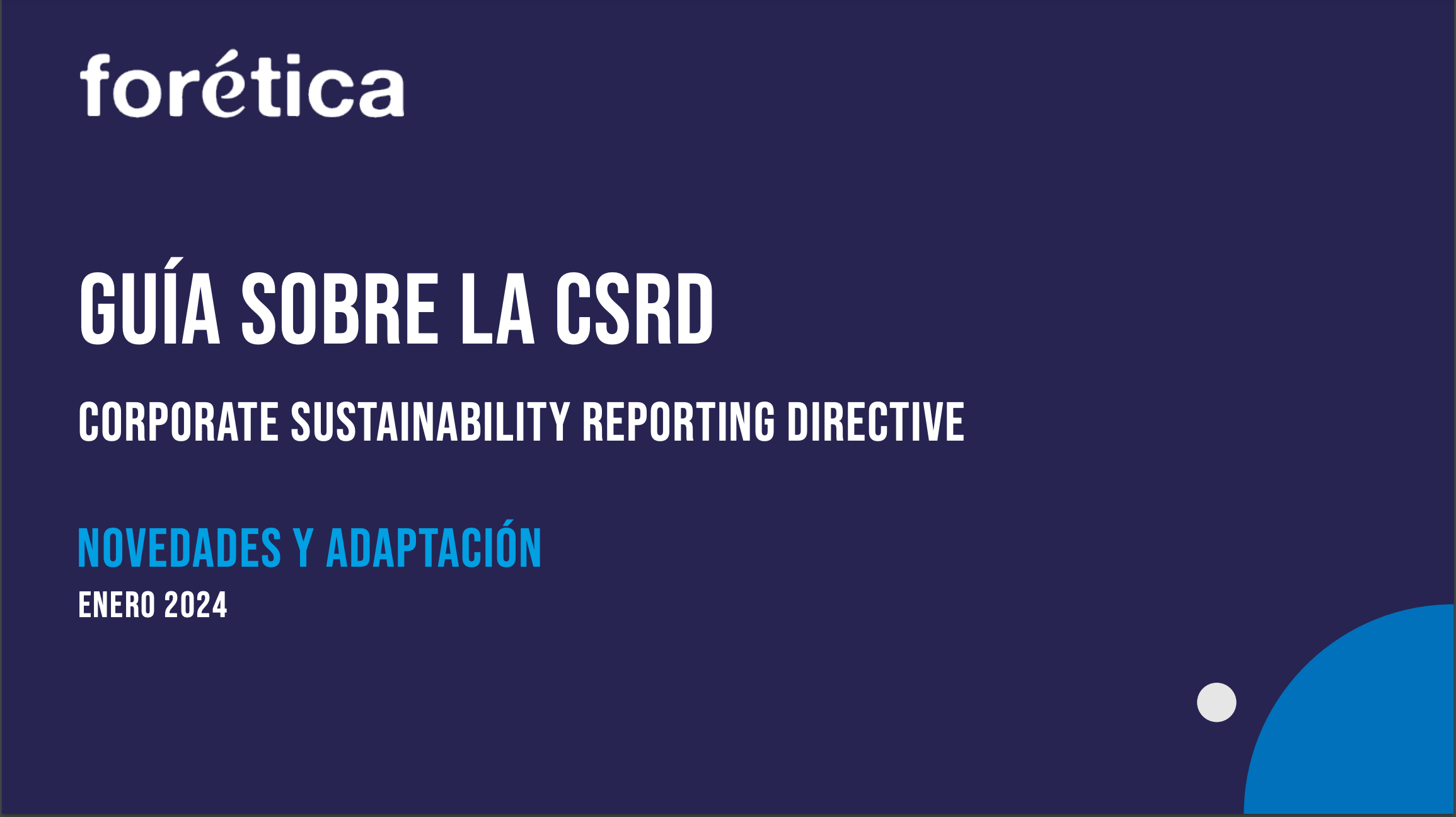 Guide to the Corporate Sustainability Reporting Directive (CSRD)
