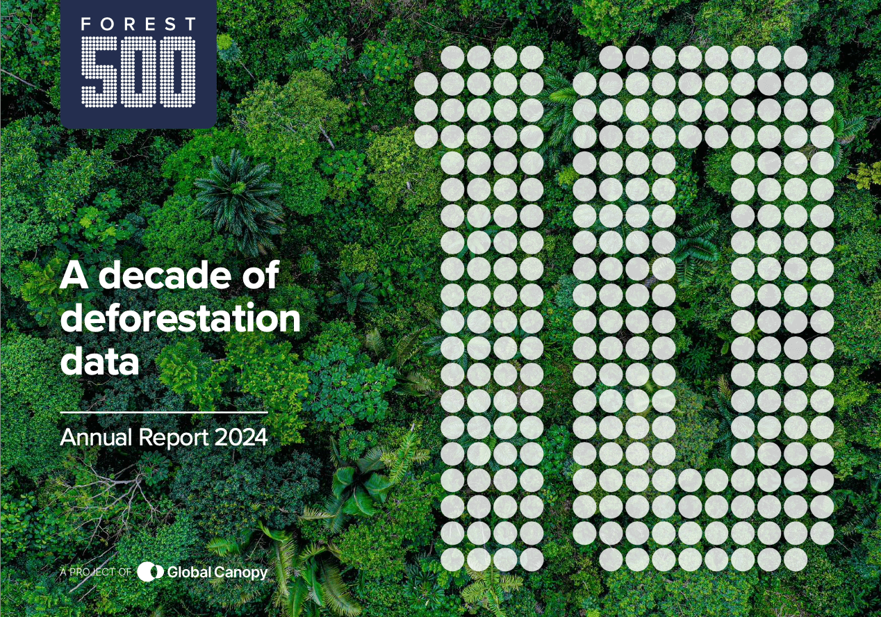 Forest 500. A decade of deforestation data. Annual Report 2024