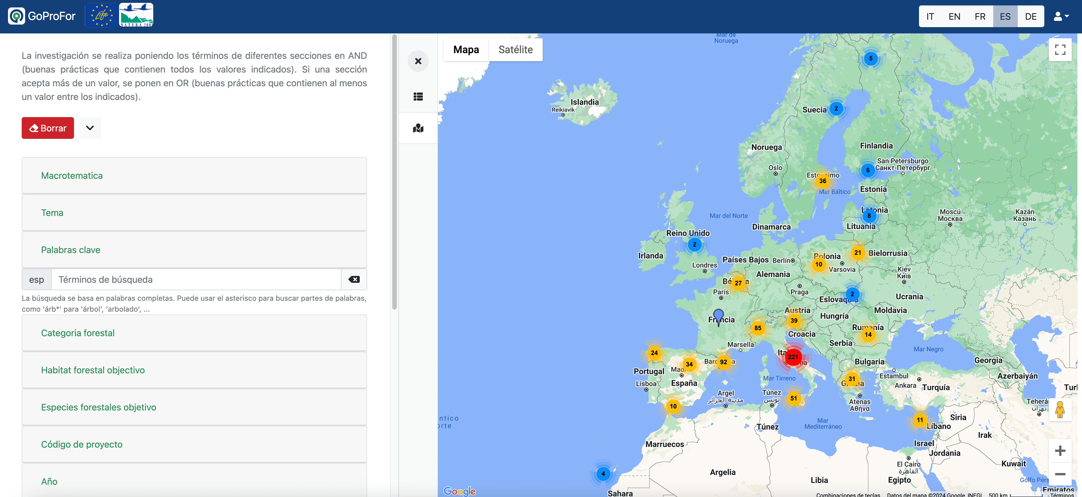Forests and Natura 2000. Good Practice Database