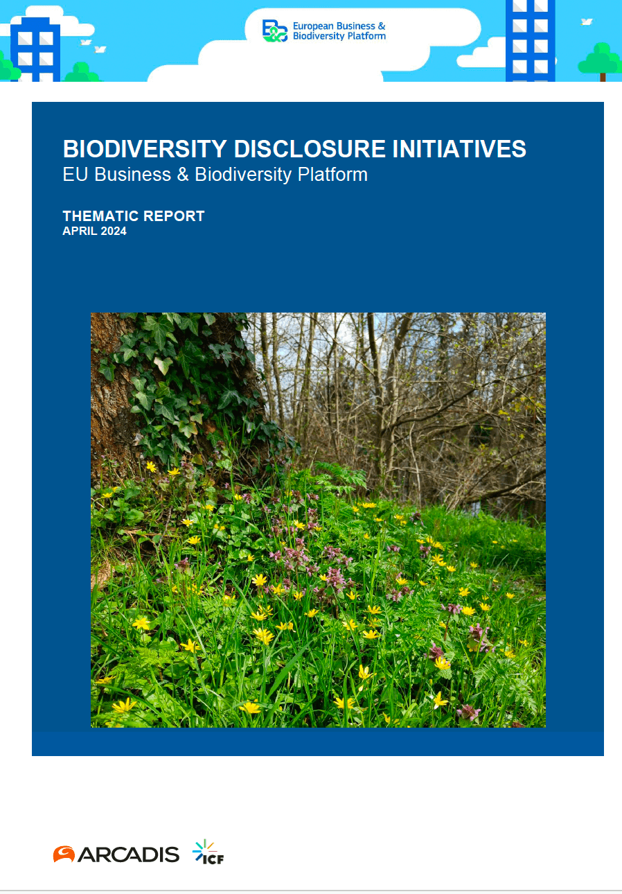 Thematic Report on Biodiversity Disclosure 2024