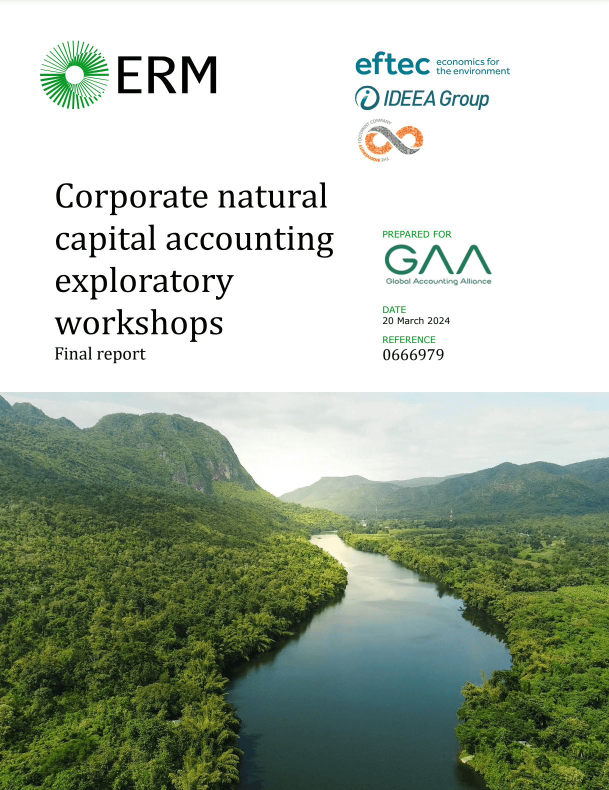 Corporate Natural Capital Accounting exploratory workshops