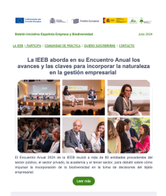 Boletín n.º 9. Resumen Encuentro Anual IEEB
