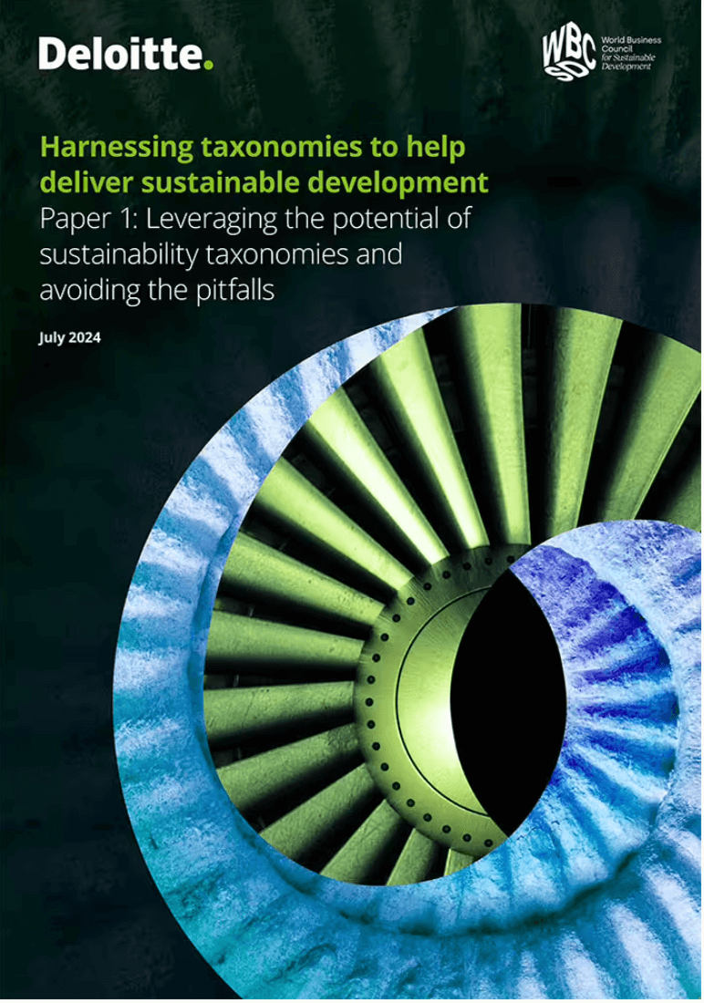 Harnessing taxonomies to help deliver sustainable development