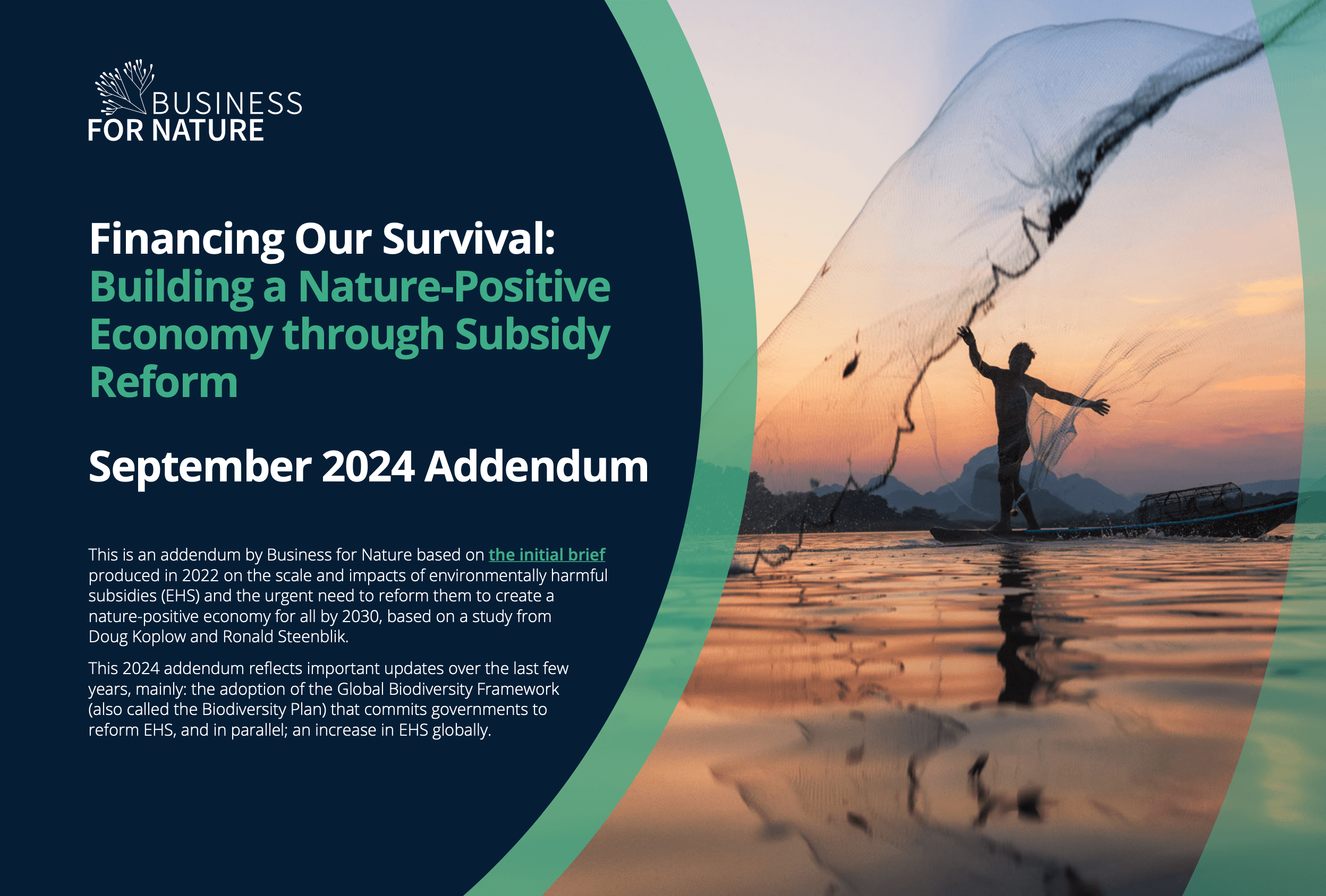 Financing Our Survival: Building a Nature-Positive Economy through Subsidy Reform
