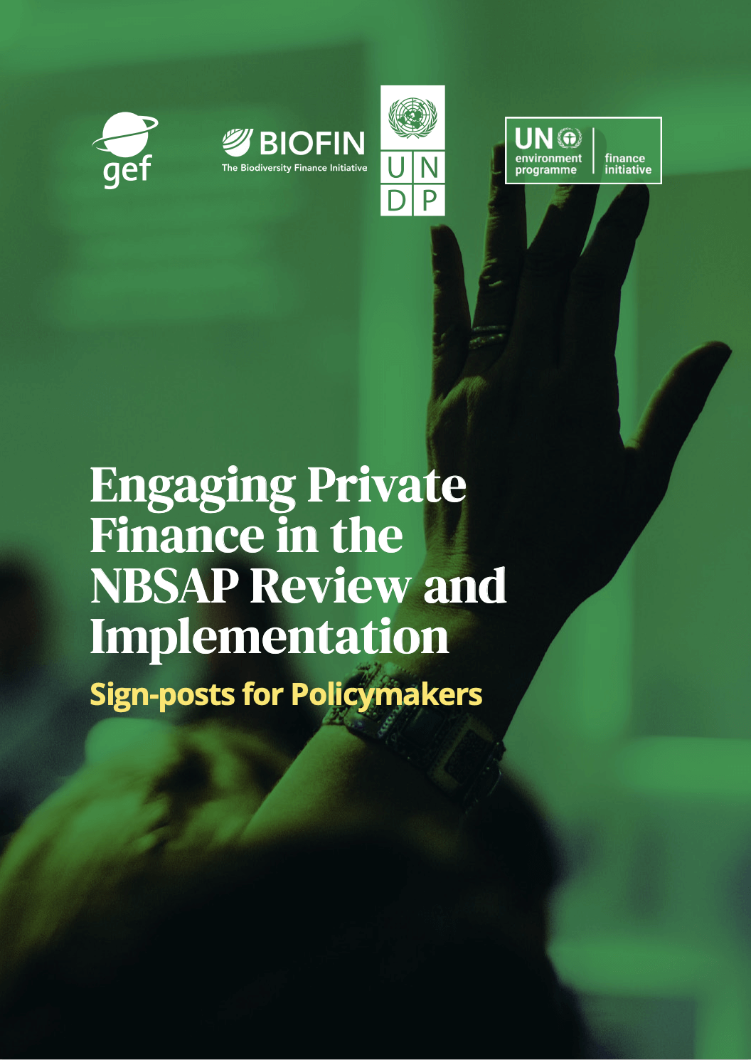 Engaging Private Finance in the NBSAP Review and Implementation. Sign-posts for Policymakers