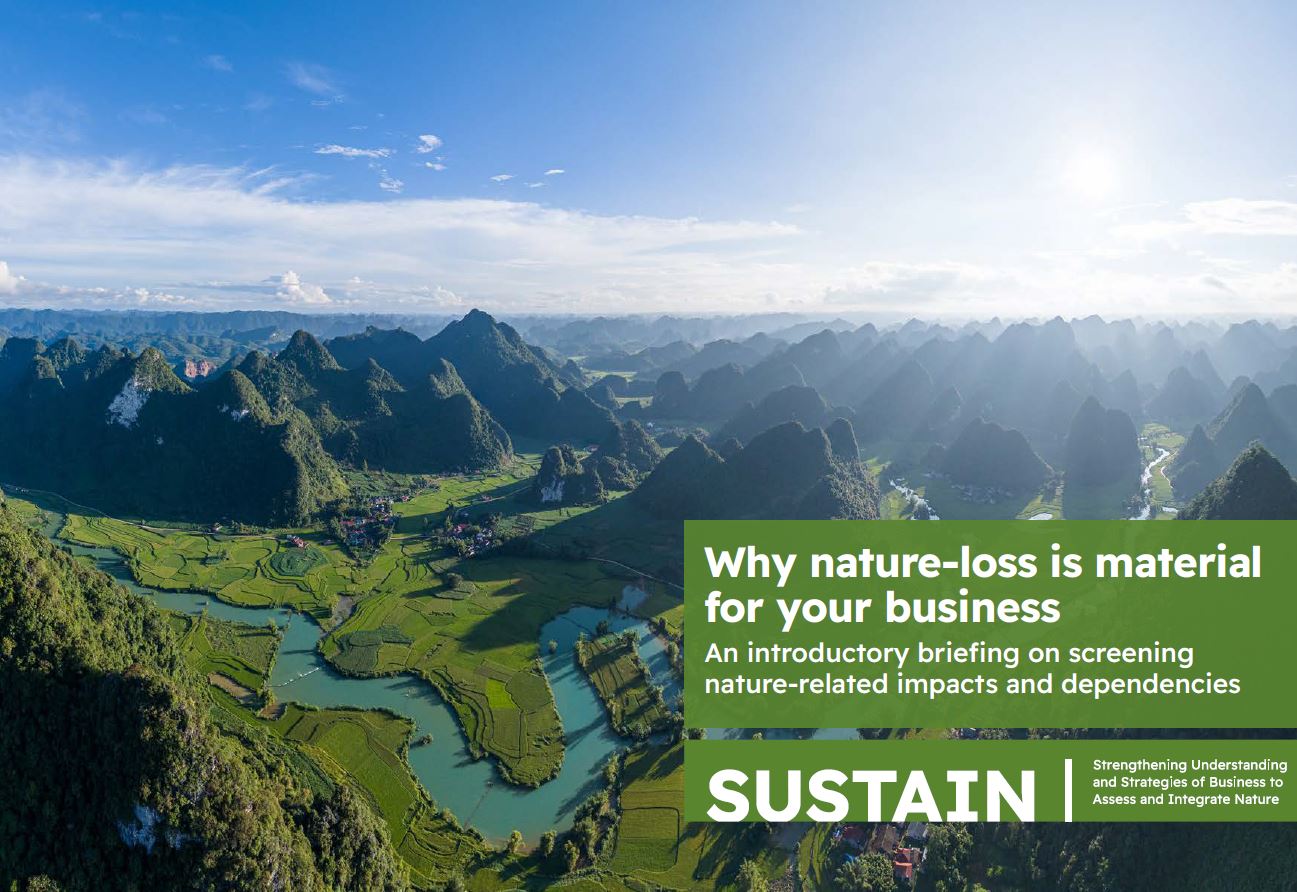 Why nature-loss is material for your business