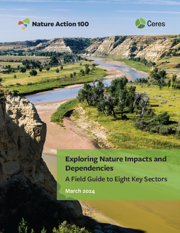 Exploring Nature Impacts and Dependencies: A Field Guide to Eight Key Sectors
