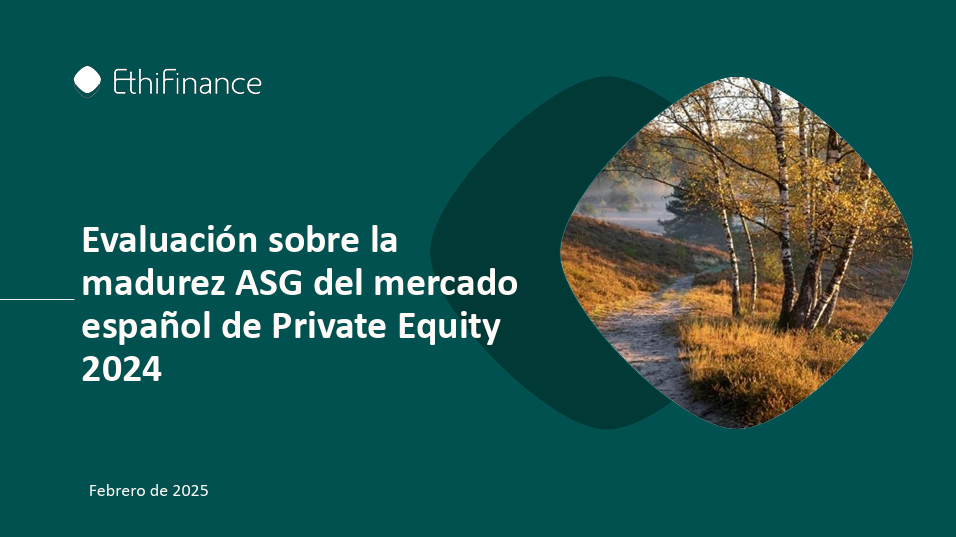 Assessment of the ESG maturity of the Spanish Private Equity market 2024