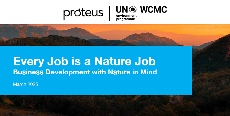 Every Job is a Nature Job – Business Development