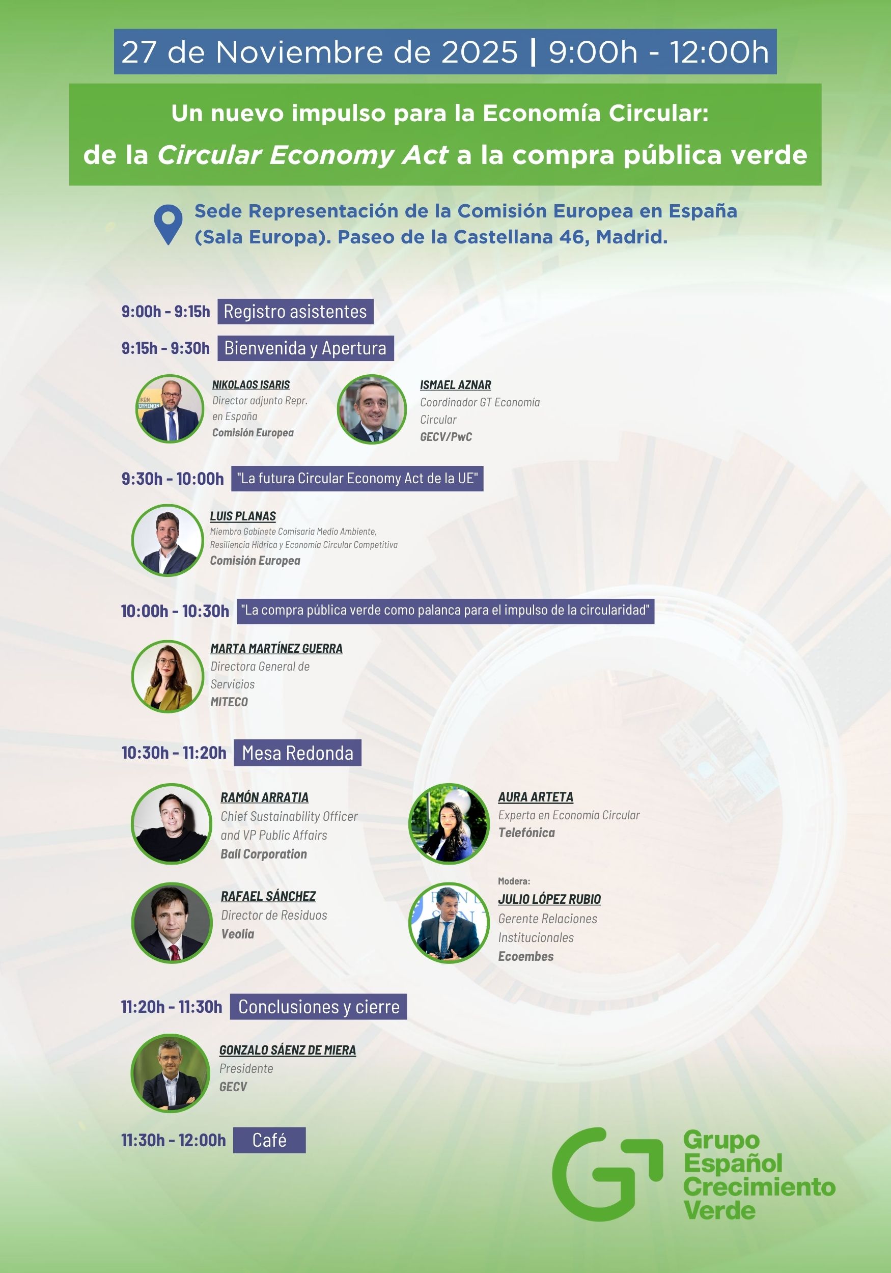 Un nuevo impulso para la Economía Circular: de la Circular Economy Act a la compra pública verde