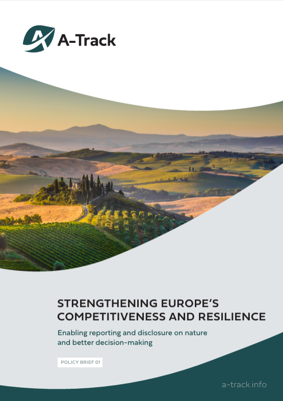 Strengthening Europe´s competitiveness and resilience: Enabling reporting and disclosure on nature and better decision-making