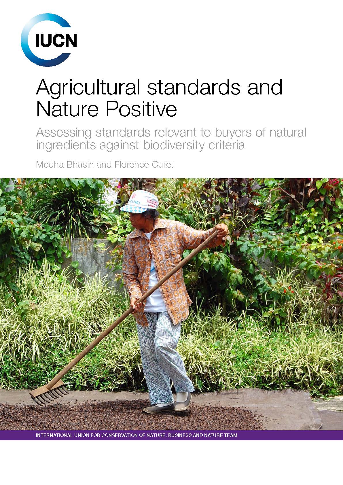 Agricultural standards and Nature Positive