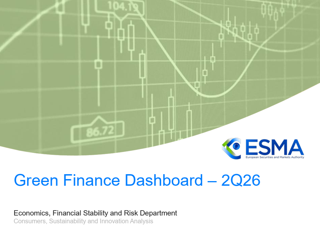 Green Finance Dashboard – 2Q26